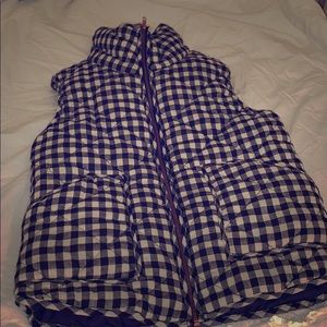 Gingham vest